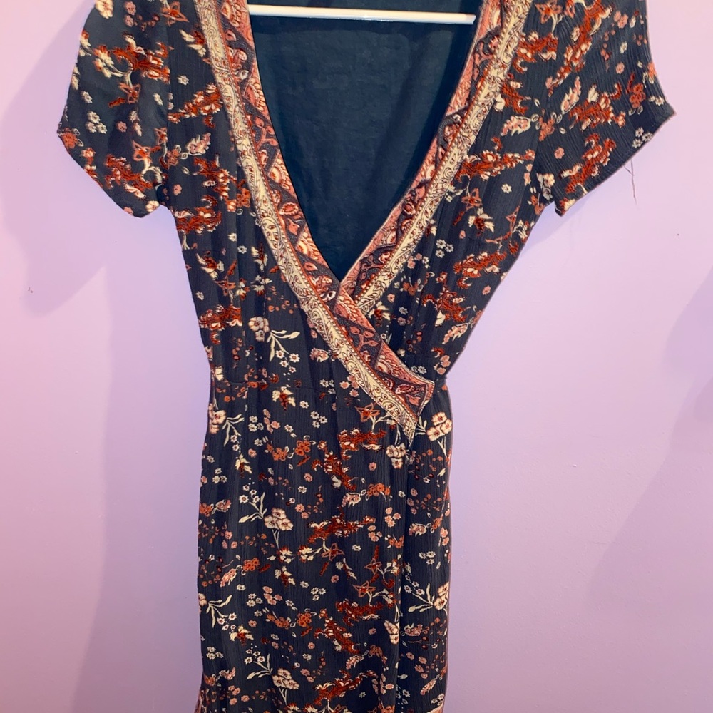 Wrapped dress